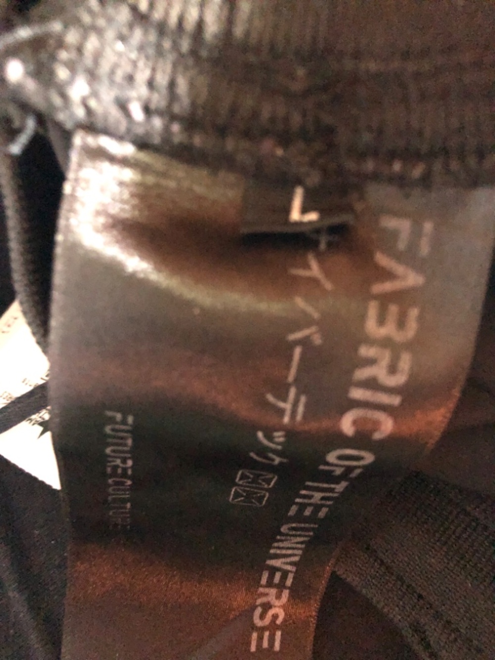Fabric of the Universe CG-Type 09S Black Cargo Pants Techwear Joggers - Picture 12 of 15